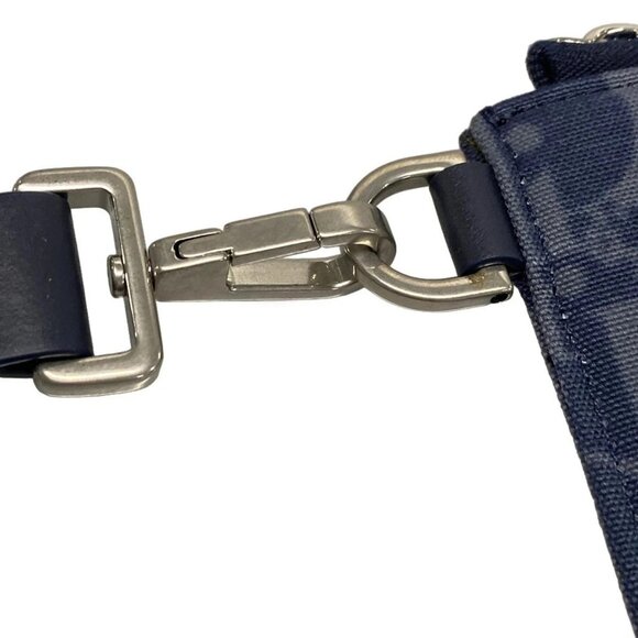 Auth DIOR/ChristianDior - 2ESCA338DDO Navy Multi Jacquard Clutch Bag - Picture 11 of 16